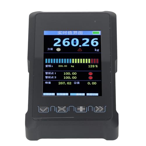 Electronic Digital Force Handheld Digital Force Gauge Digital Force Gauge Meter Handheld Digital Force Gauge Push and Pull Tester Meter Dynamometer