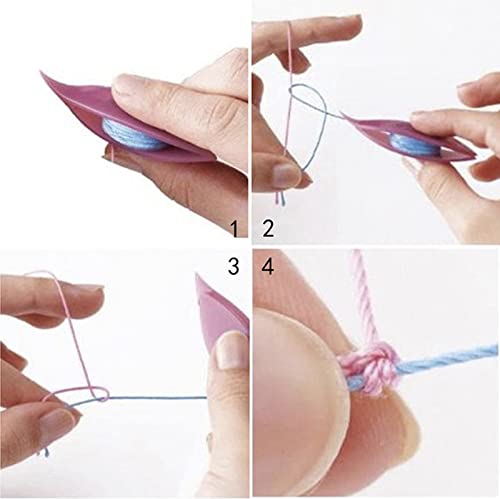 DIY Metal Tatting Shuttle for Hand Lace Making Craft Tool for Lace Making Metal Tatting Shuttle Knitting Weaving Tools