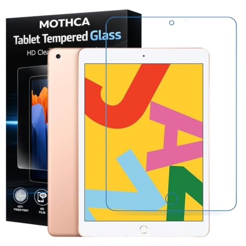 Image of Mothca Premium Tab Tempered Glass For Apple iPad 9.7 / inch 6th & 5th Generation (6th & 5th Gen) / Air 2 / Air /Pro 9.7 inch (2018 /2017) A1475 With Installation kit (Pack of 1)