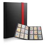 Raccoglitore Carte Collezionabili Album Porta Carte, Raccoglitore Carte 9 tasche 360 carte, box Album compatibile con carete Pokemon, YuGiOh,Magic