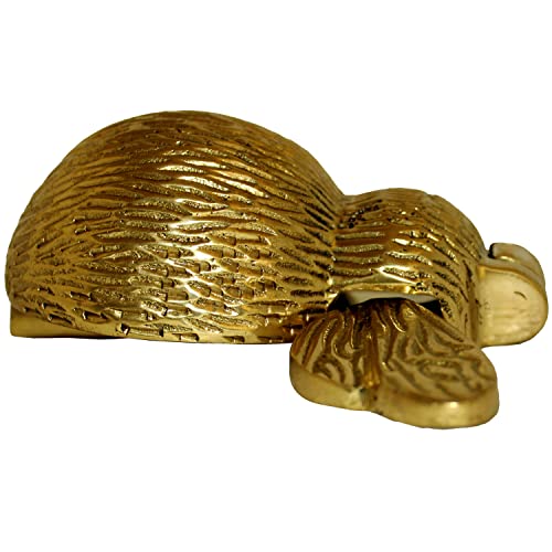 Scexports Shiny Solid Brass Bumblebee Door Knocker For Front Door 4X5X2 Inches Handmade Delightful Detail Sturdy At Affordable Price. Unique Pear Shape Easy To Install. Symbol Of Good Fortune Gt #TOP4