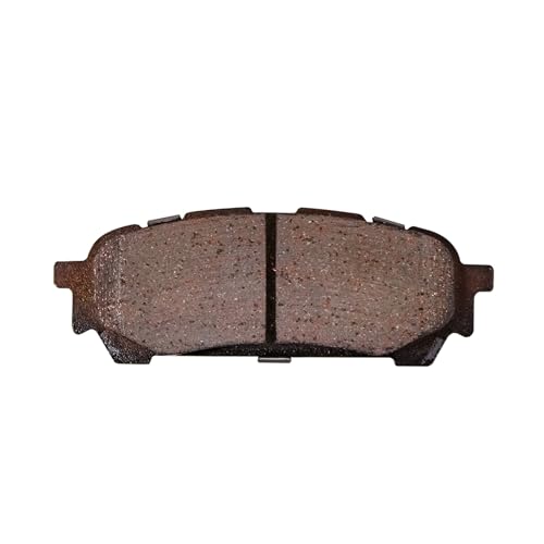 Image of Detroit Axle - Rear Brake Pads for Subaru Forester Impreza Saab 9-2X Ceramic Brake Pads w /Hardware 2004 2005 2006 2007 Replacement