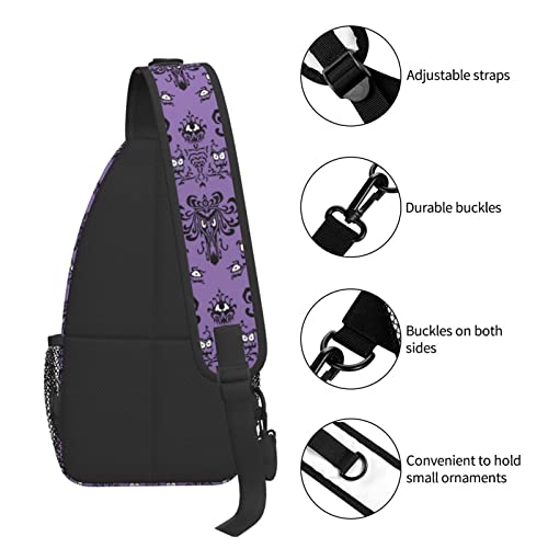 Unisex Sling Backpack Crossbody Shoulder Bags for Men Women Small Daypacks Chest Bag Hiking Travel Sport Climbing Runners4