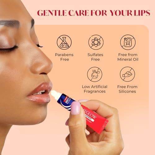 Image of Meglow| Lip Shiner | Repair & Replenish | SPF 15 Lip Shiner for Lip Care | Lip Balm for Shiny and Glossy Lips | Lip Balm for Chapped lips (Pack of 6)