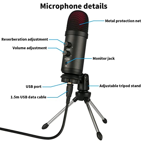 Microphone pour streaming et gaming BM900 doté d'un contrôle de volume de la voix - 3