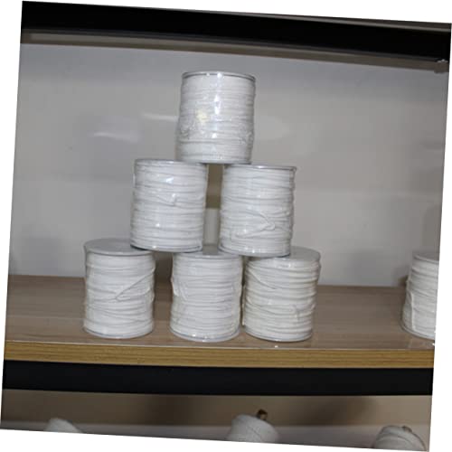 Kit de 2 rollos de mecha de algodón para velas miniatura 6
