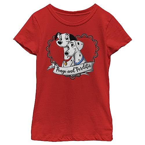 Disney Girl's Pong and Perdita T-Shirt