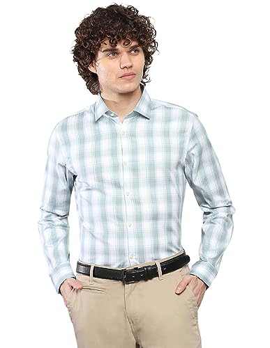 Image of Calvin Klein Department3251 Checked Slim Fit Shirt