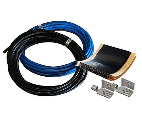 Montageset MS1 - Montagezubehör für Heizfolie - Selbstschweißendes Kautschuk-Isolierband Scotch - Pressklemme - Quetsch-Verbinder - Verbindungskabel Cover