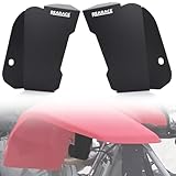 REARACE Air Engine Cooler Shrouds Scoop Kit Fit for TRX400EX TRX400X 1993-2004 Aluminum Radiator Shrouds
