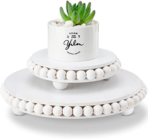 Amazon.com: HouseJoy 2Pcs Wood Risers for Display Decorative,Round ...