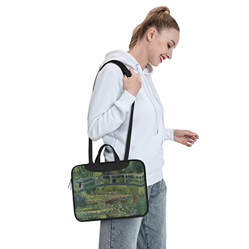 Bolso para portátil unisex negro 13 pulgadas miniatura 7
