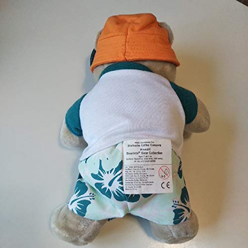 Amazon.co.jp: ハワイ限定 ベアリスタ ぬいぐるみ : おもちゃ