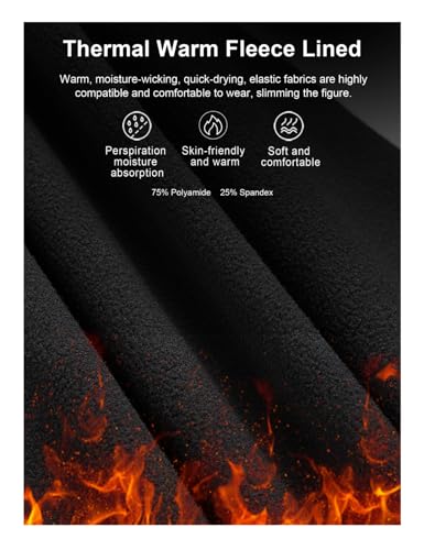 image for INBIKE 3D Padded Cycling Pants for Women, Thermal Fleece Lined Road Bi