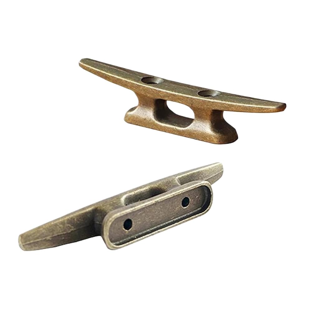 Gallozza da Bordo da 4 Pollici in Zinco con Finitura Bronzo per Uso Marino E Decorativo