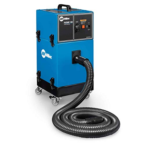 416G2qmtQDL. SL500 Miller Electric Fume Extractor, Filter 16 Sq Ft, 132 CFM, (300595)