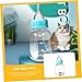 Toyvian 2PCS Silicone Kitten Feeding Bottles Puppy Milk Feeder Replaceable Nipples Small PET Nursing Bottles for Newborn Kittens and Puppies