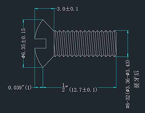 Brass Switch Plate Screw 25 To A Pack #TOP2