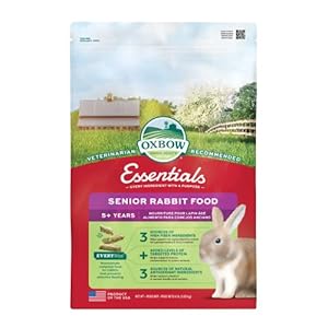 Oxbow Animal Health Essentials Senior Rabbit Food – 8 lb