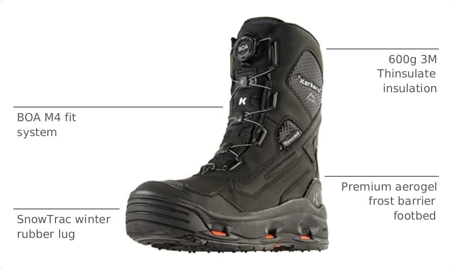 Image of Korkers Men's Polar Vortex 600 Winter Boots
