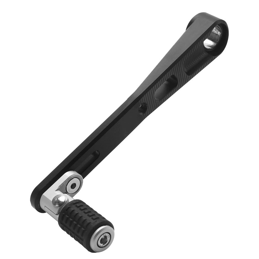 motocykl starter Dźwignia Pedału Zmiany Biegów | Aluminiowe, Regulowane Składanie(Silver)