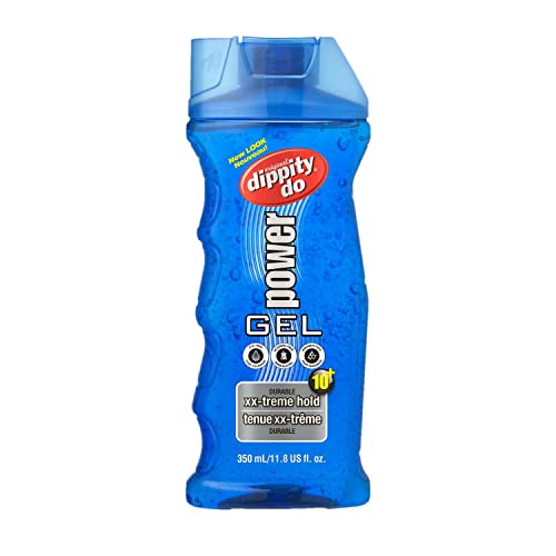 Dippity Do Original Hair Gel, Volume 10+, XX-treme Hold (Durable), Power, 350 ml / 11.8 Fl Oz