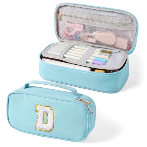 Image of YOOLIFE Initial Bag, Personalized Birthday Gifts, Blue (D)