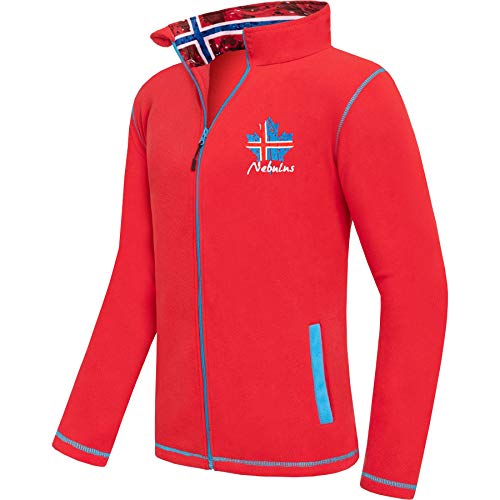 Nebulus Herren Fleecejacke Next, warme Fleece Jacke, mit langem Full-Zip...