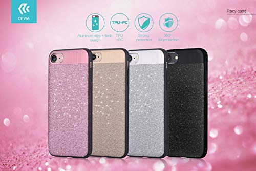Racy Glitterate Cover for iPhone 7 & 8 Black - Image 2