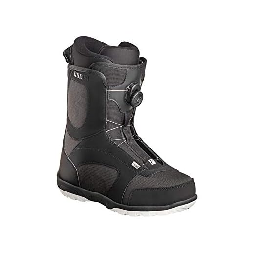 HEAD Unisex Rodeo Boa Trace Sole Freestyle Snowboard Boots, Black, 235