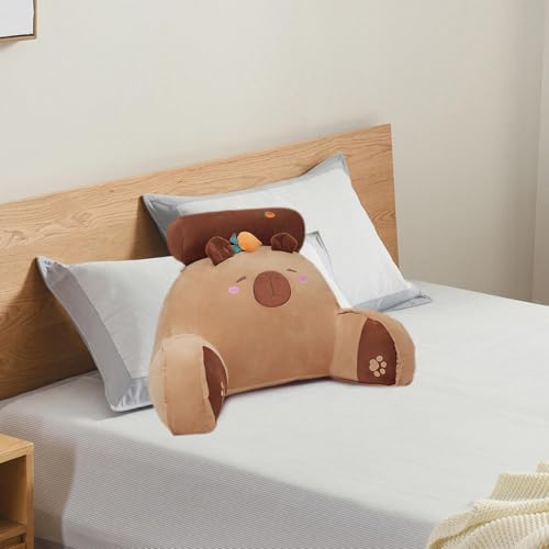 Coussin de repos capybara ergonomique pour lit et lecture confortable - 3