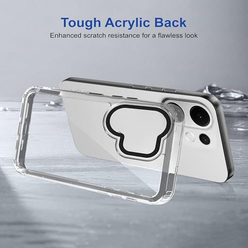 Image of Zapcase Back Case Cover for Vivo T4 Pro 5G | Compatible for Vivo T4 Pro 5G Back Cover | Case Cover with Camera Protection | (TPU + PC | Transparent)