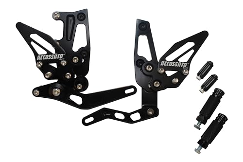 Pédales Accossato Triumph Speed Triple 1050 (11-14) réglables