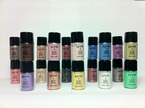 NYX Loose Pearl Eyeshadow Pigment 20 Assorted Colors