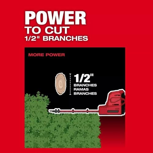 Hedge Trimmer, Trimmer, Pruner, for Milwaukee 2533-20 M12 8 inches Hedge Trimmer -Tool Only