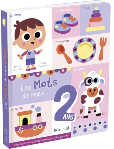 Le livre d'éveil imagier pour fille de 2 ans