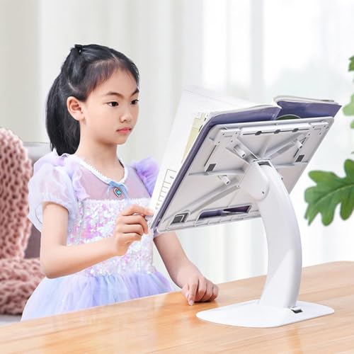 Soporte elevador ajustable para laptop portátil blanco miniatura 5