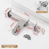 Zoom IMG-1 fauhapyway serratura scorrevole 304 in Zoom IMG-1 fauhapyway serratura scorrevole 304 in