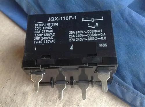 Relé JQX-116F-1 012DP-1HT de alta capacidad 30A con bobina eficiente de 12V 3