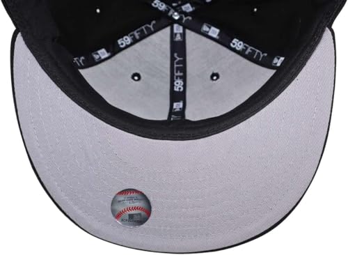Gorra New Era Unisex Negra/Blanca Talla 7 1/2 miniatura 5