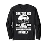 Modelleisenbahn Eisenbahn Zug Langarmshirt