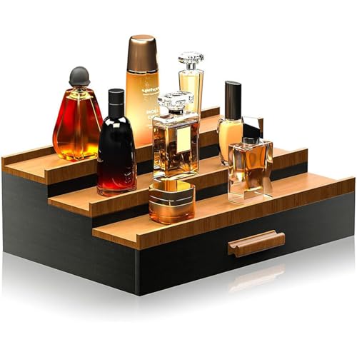 Soporte de perfume elevado para solucionar la falta de espacio en tocadores 3