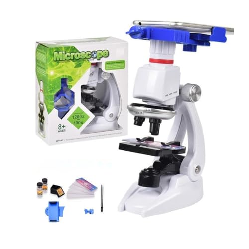 Microscope biologique 100x-1200x étudiant pour stimuler la science à la maison