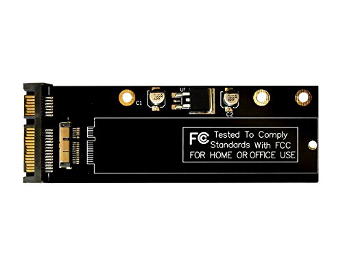 Apple用 Late2010 Mid2011 2010/2011 MacBook Air 向け 搭載SSDをSATAに変換するアダプタのサムネイル