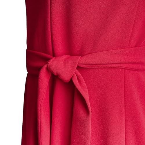 Image of DKNY Women's Jewel Neck Scuba Crepe Dress