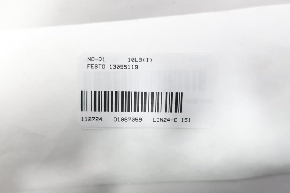 Barcode and shipping label for Festo 13095119
