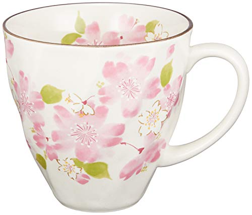 セラミック藍 華みさと マグカップ ピンク サイズ:約φ9 H8.9 03463φ9×h8.9cm セラミック藍 華みさと マグカップ ピンク サイズ:約φ9 H8.9 03463φ9×h8.9cm