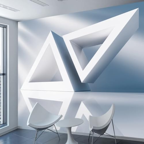 Murale 3D papier peint pour agrandir visuellement une petite pièce - 2