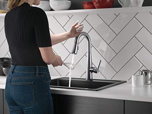 Delta 9913-AR-DST Faucet Essa Bar Faucet Brushed Nickel thumb #1