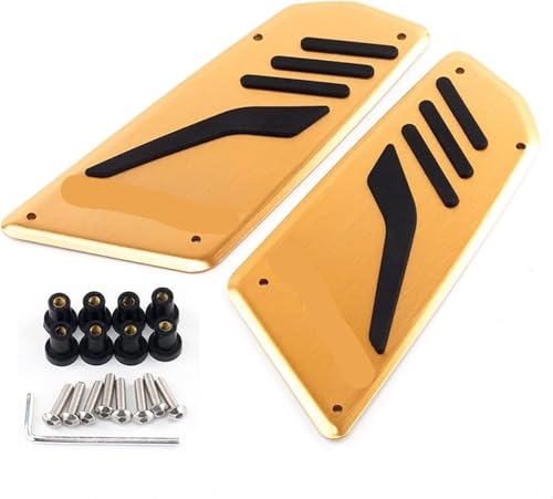 Repose-Pieds Tmax 560 Avant : Plaque Moteur Or 2019-2021